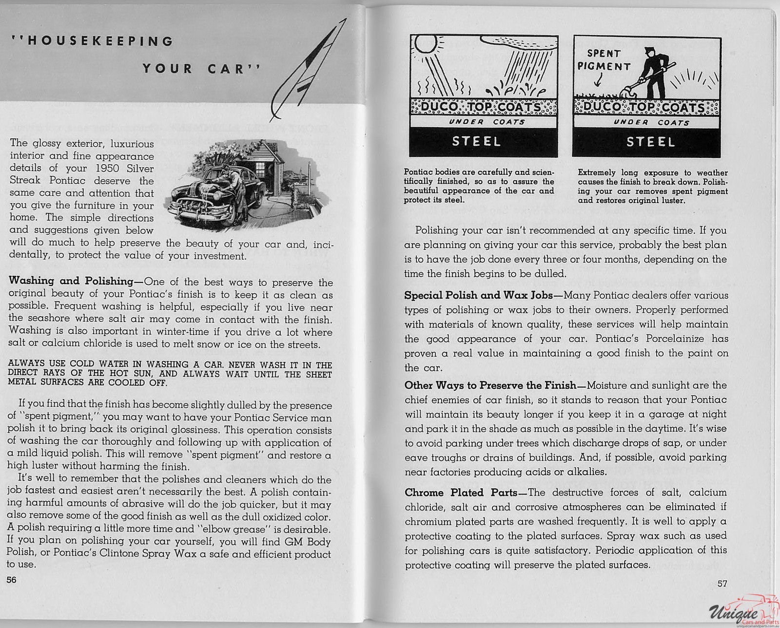 1950 Pontiac Owners Manual Page 6